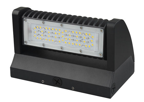 Luz do diodo emissor de luz Wallpack do preto IP65 5300LM 130LM/W 277V do UL