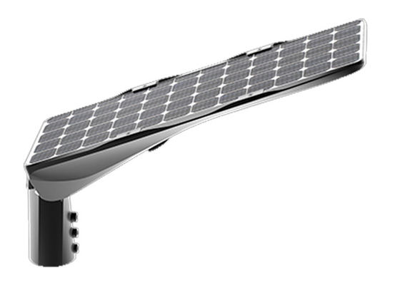 UL 12FT luz de inundação solar de 5000 lúmens, luz de rua posta solar com sensor de movimento