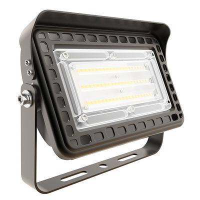 30W luz de inundação do diodo emissor de luz de Yoke Mount Brown Small de 3900 lúmens