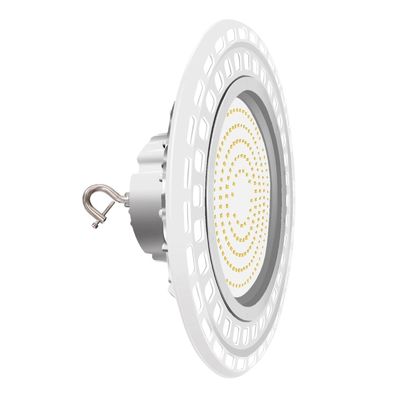 Gancho aberto alto branco da luz 240W da baía do diodo emissor de luz do UFO 38400LM