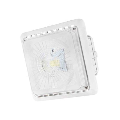 55W o dossel do diodo emissor de luz dos lúmens 100V do quadrado 7150 ilumina 8,94&quot; ×8.94 ' ×4.53”