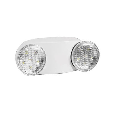Luz de emergência à prova de fogo do diodo emissor de luz do alojamento 277V do ABS