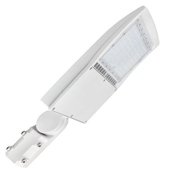 O diodo emissor de luz branco do parque de estacionamento da cor ilumina 150W com ajustador Mount 5000K do deslizamento o mesmo transporte do dia