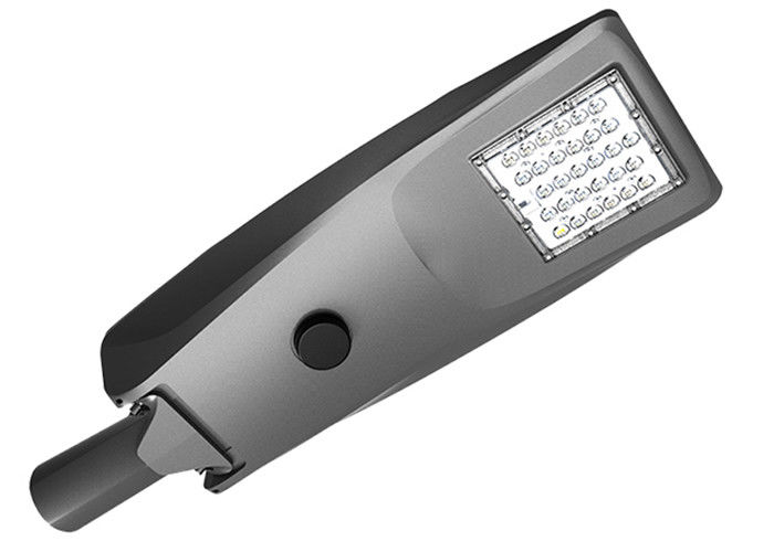 luzes de rua postas solares do diodo emissor de luz 50W, IP66 5000LM solar toda em uma luz de rua