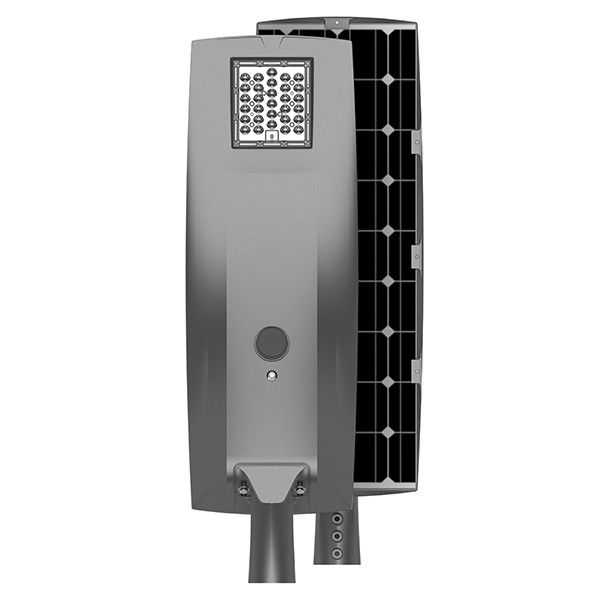 Brown nenhumas luzes de rua postas solares prendendo 70W do diodo emissor de luz 5700K com a bateria de 12V 20AH