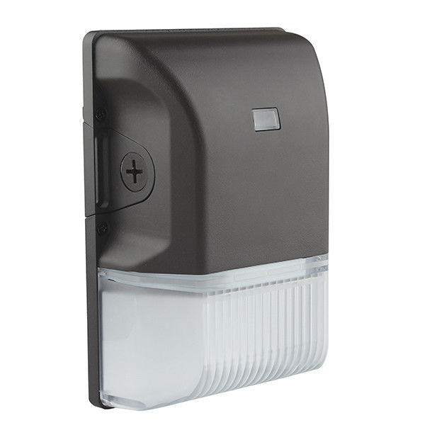 Luz amigável do diodo emissor de luz Wallpack de Eco DLC 135LM/W, luzes de inundação do diodo emissor de luz de Brown com fotocélula