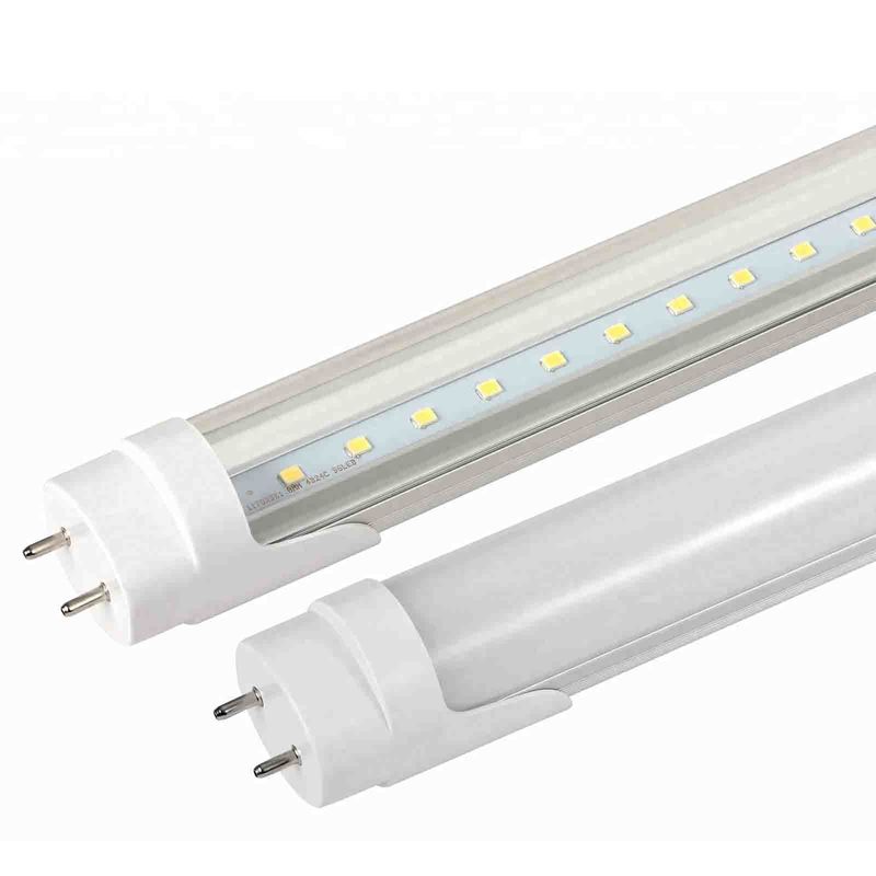 Diodo emissor de luz direto Tubelight do fio T8 4 pés de poder bilateral baixo de 22W 100V 2640LM G13